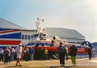 AP1-88 hovercraft promotional day by BHC -  (credit: The <a href='http://www.hovercraft-museum.org/' target='_blank'>Hovercraft Museum Trust</a>).
